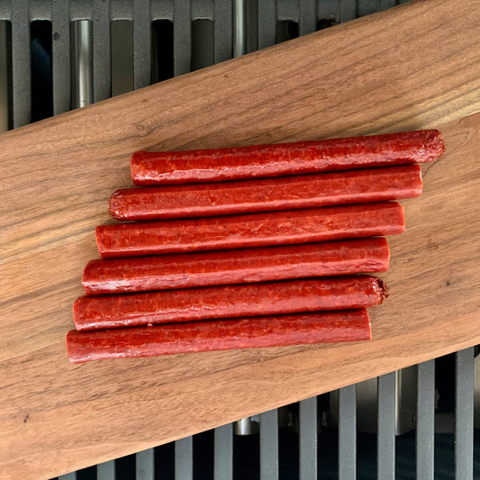 Venison and Pork Mild Snack Sticks image 0